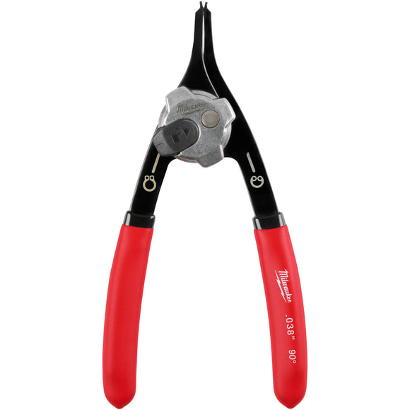 48-22-6530 Milwaukee .038" Convertible Snap Ring Pliers - 18°