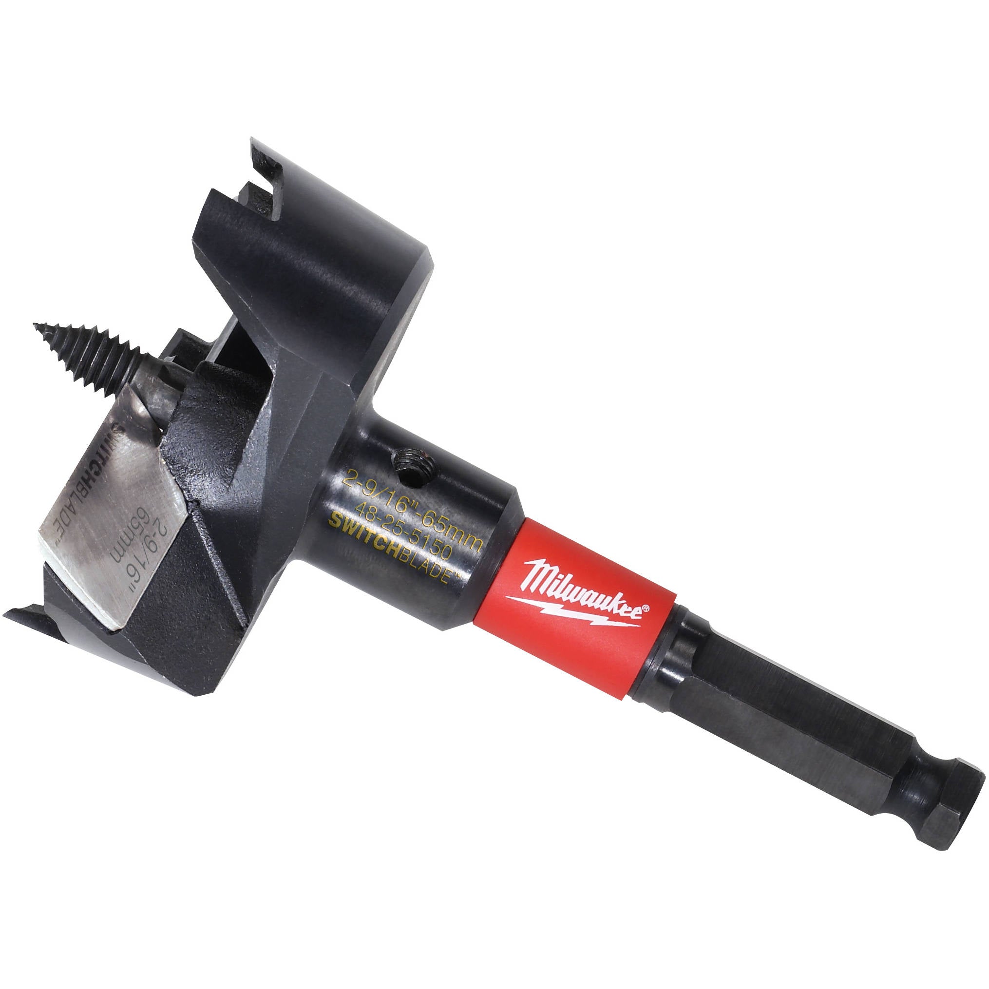 48-25-5150 Milwaukee SWITCHBLADE Selfeed Bit 2-9/16"