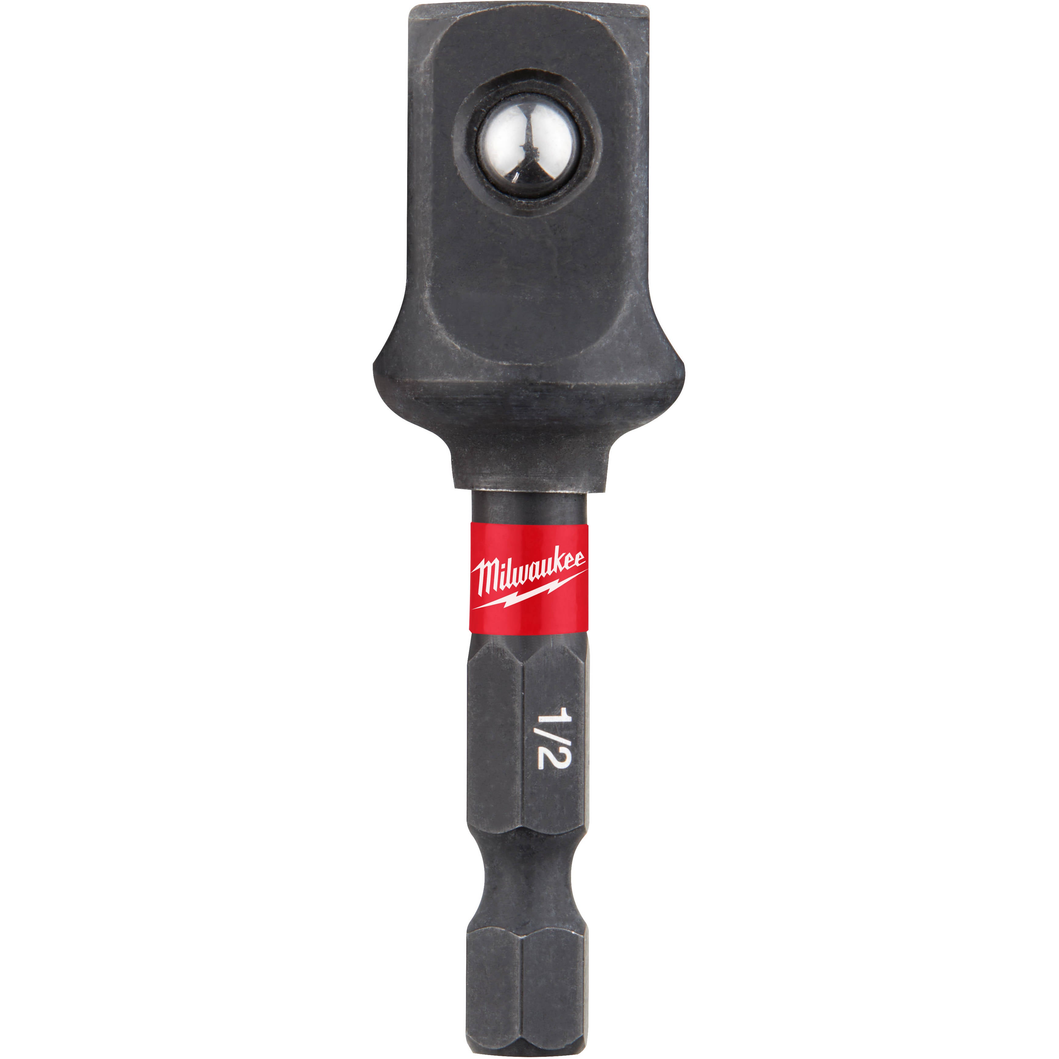 48-32-5034 Milwaukee SHOCKWAVE 1/4" Hex to 1/2" Square Socket Adapter
