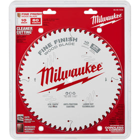 48-40-1028 Milwaukee 10" 60T Circular Saw Wood Cutting Blade