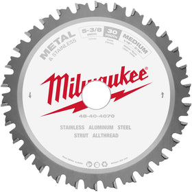 48-40-4070 Milwaukee 5-3/8" Metal & Stainless Cutting Circular Saw Blade