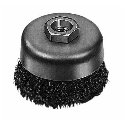 48-52-1300 Milwaukee 4" Crimped Wire Cup Brush, Carbon Steel
