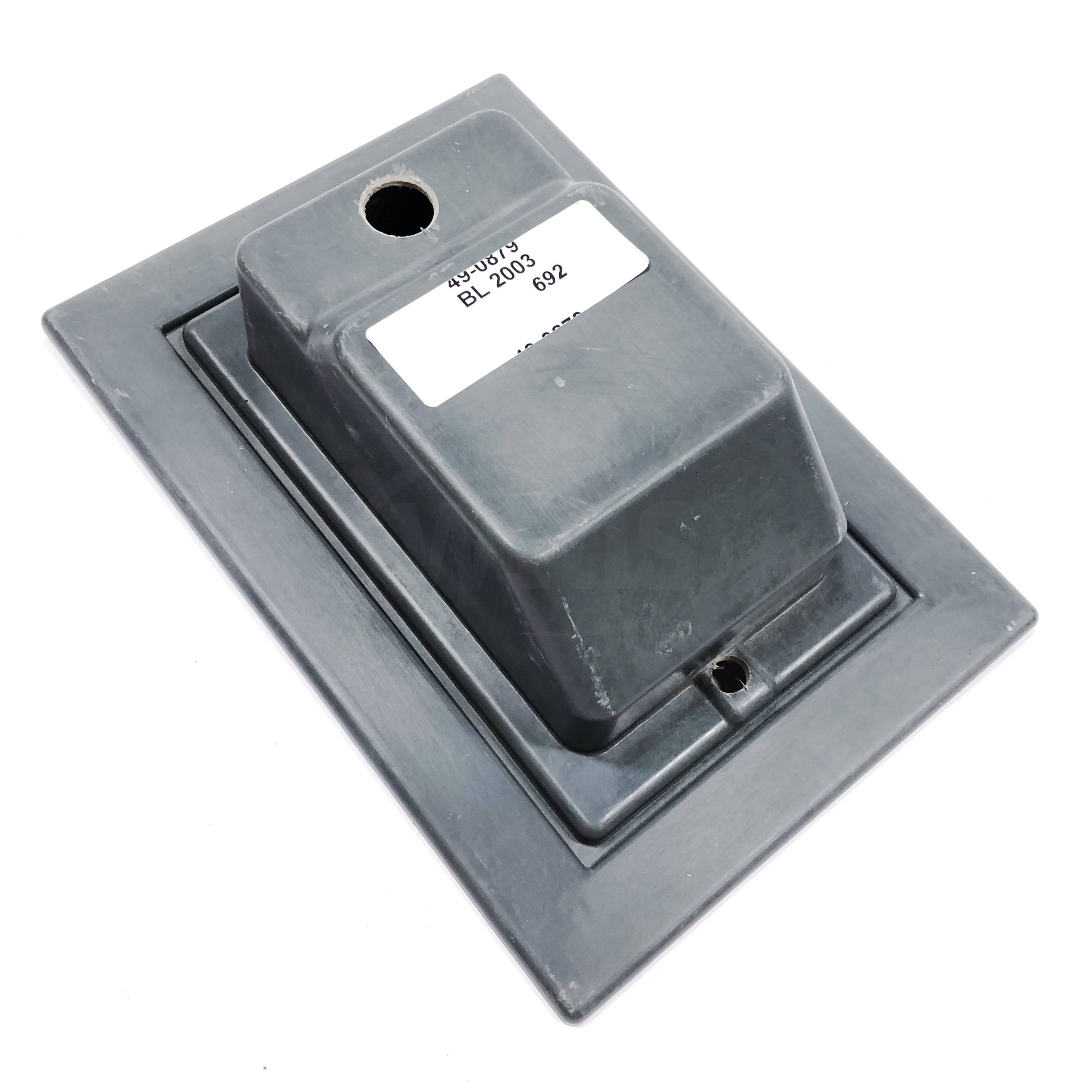 49-0879 Prevost Parts Gray Plastic Box - 0
