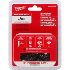 49-16-2750 Milwaukee 8" Pruning Saw Chain