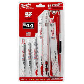 49-22-1129 Milwaukee SAWZALL Demolition Blade Set - 12PC