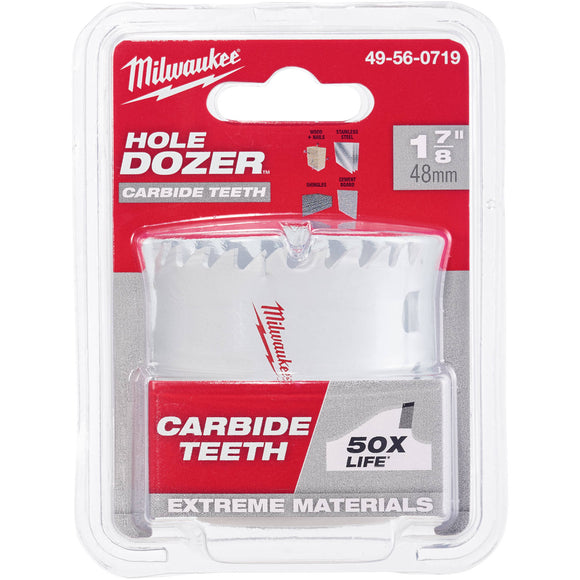 49-56-0719 Milwaukee 1-7/8" HOLE DOZER with Carbide Teeth