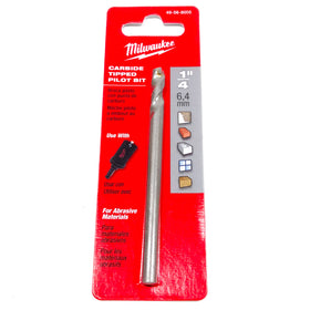 49-56-8005 Milwaukee 1/4" x 4" Carbide Tipped Pilot Bit