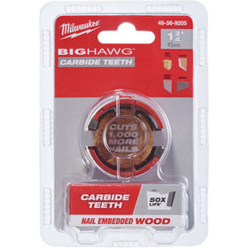 49-56-9205 Milwaukee 1-3/4" BIG HAWG with Carbide Teeth