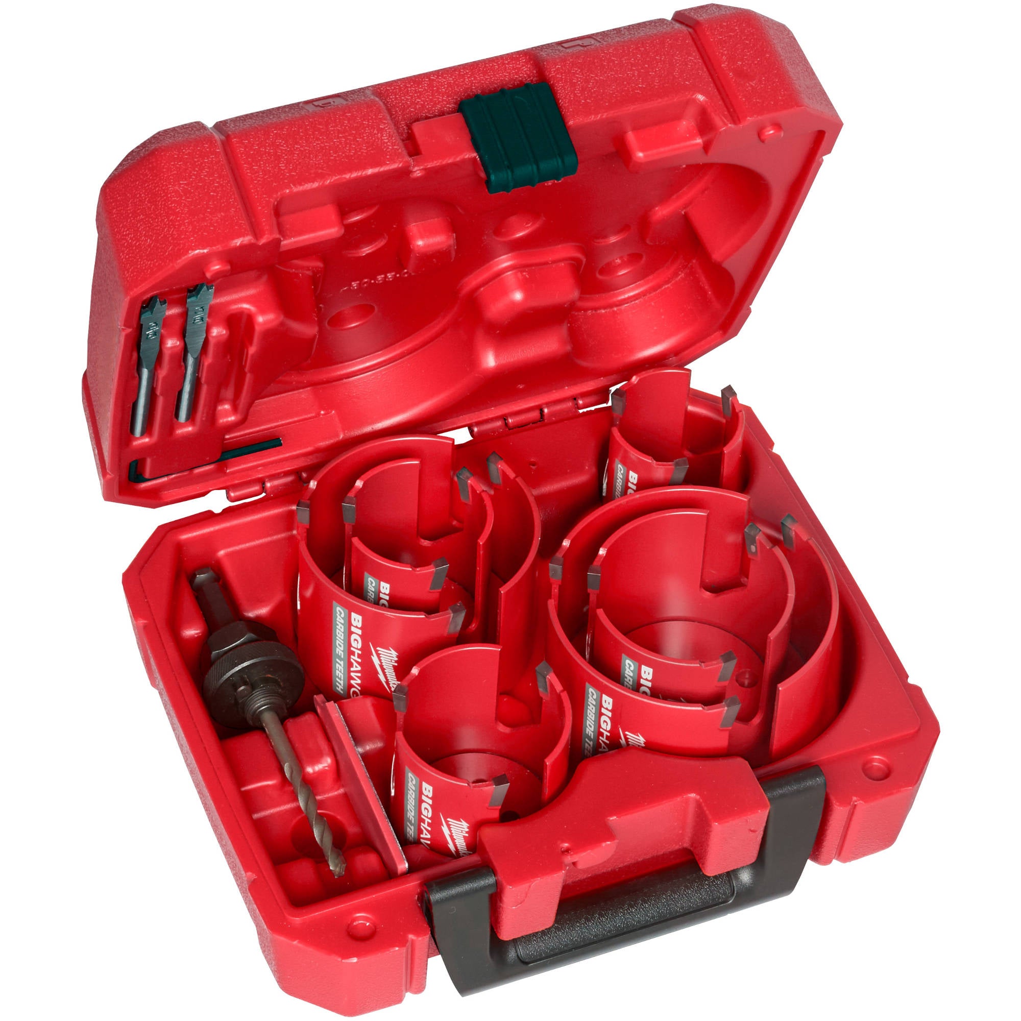 49-56-9290 Milwaukee 10-Piece BIG HAWG with Carbide Teeth Hole Saw Kit
