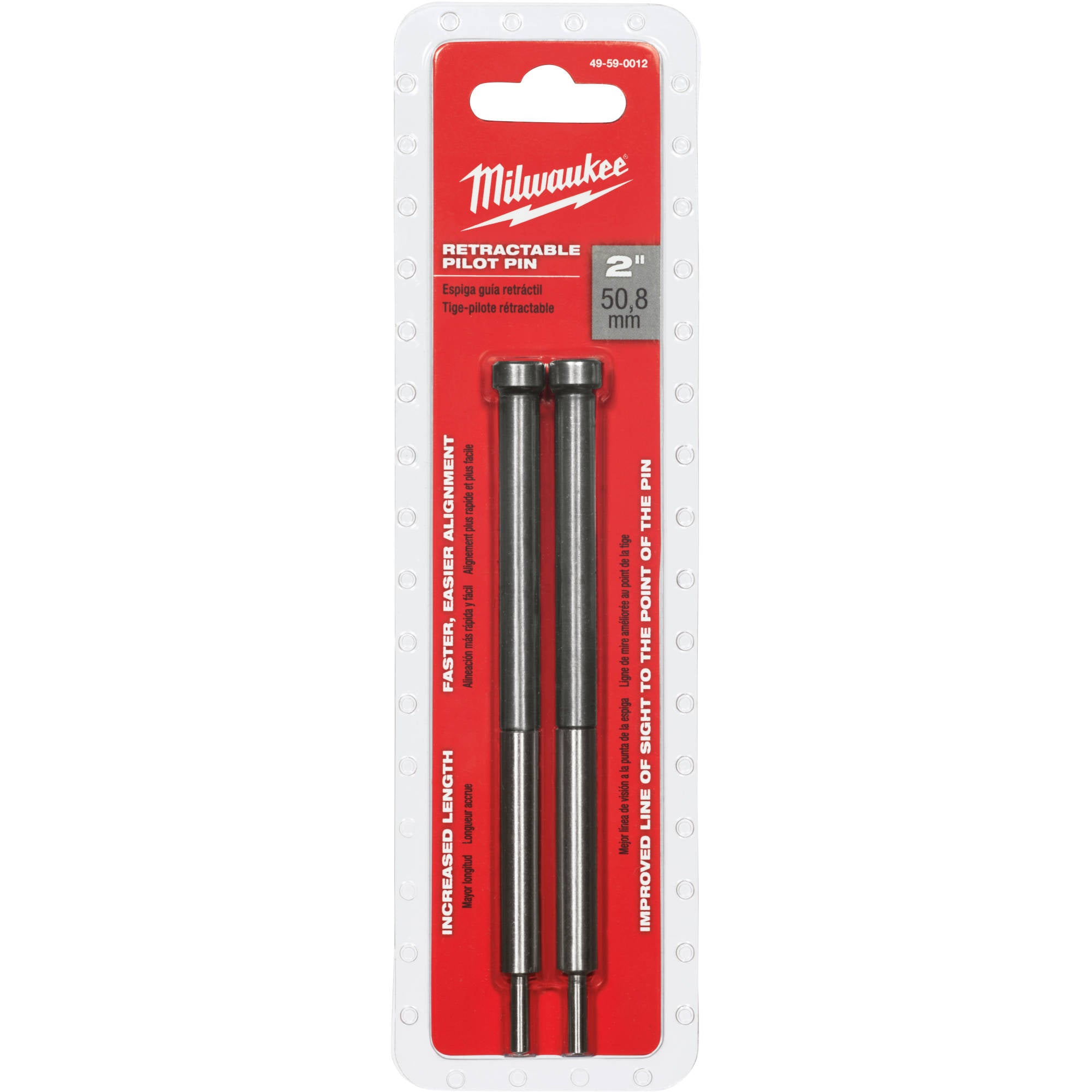 49-59-0012 Milwaukee 2" Retractable Pilot Pin