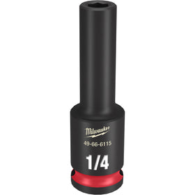 49-66-6115 Milwaukee SHOCKWAVE Impact Duty 3/8" Drive 1/4" Deep 6 Point Socket