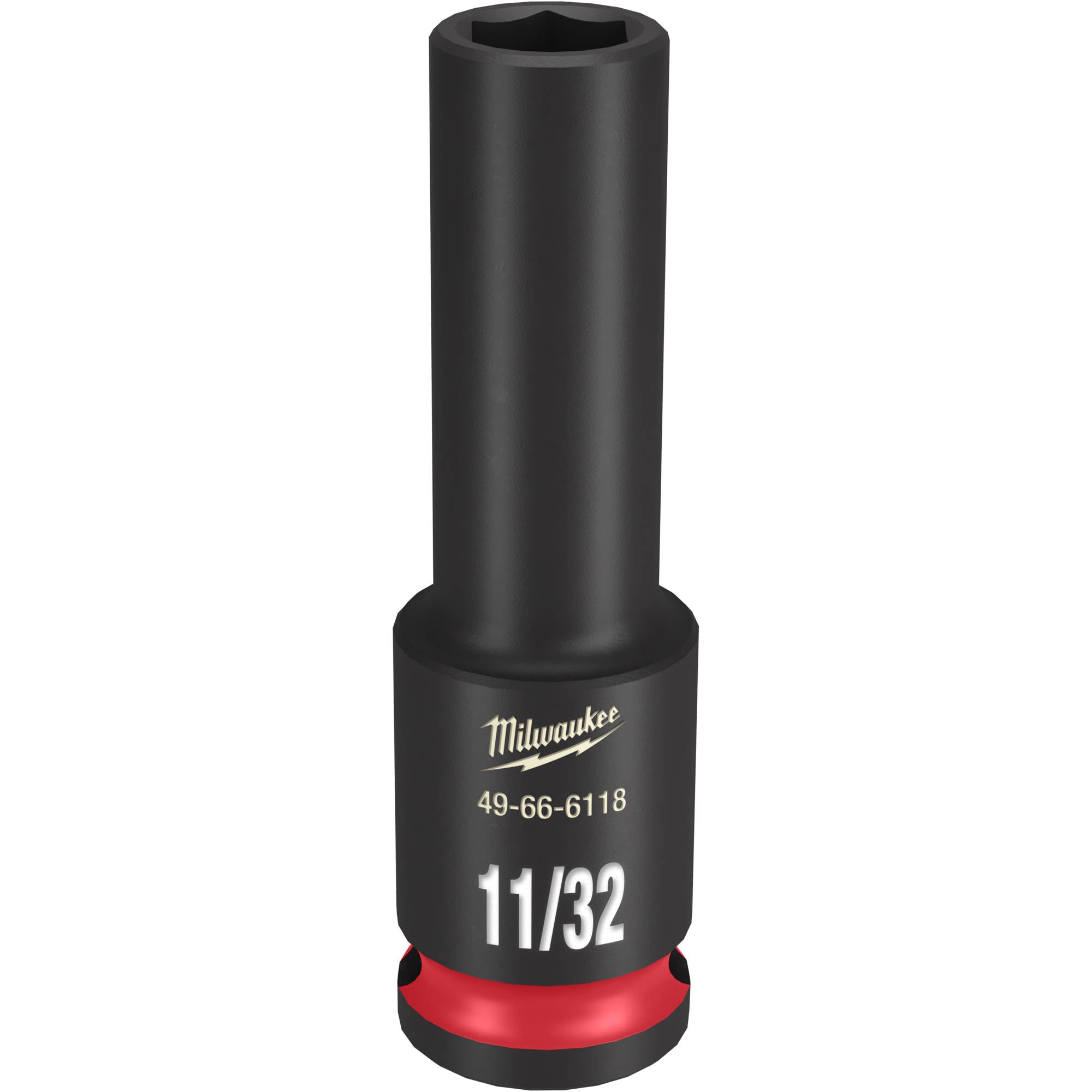 49-66-6118 Milwaukee SHOCKWAVE Impact Duty 3/8"Drive 11/32" Deep 6 Point Socket