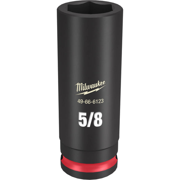 49-66-6123 Milwaukee SHOCKWAVE Impact Duty 3/8"Drive 5/8" Deep 6 Point Socket