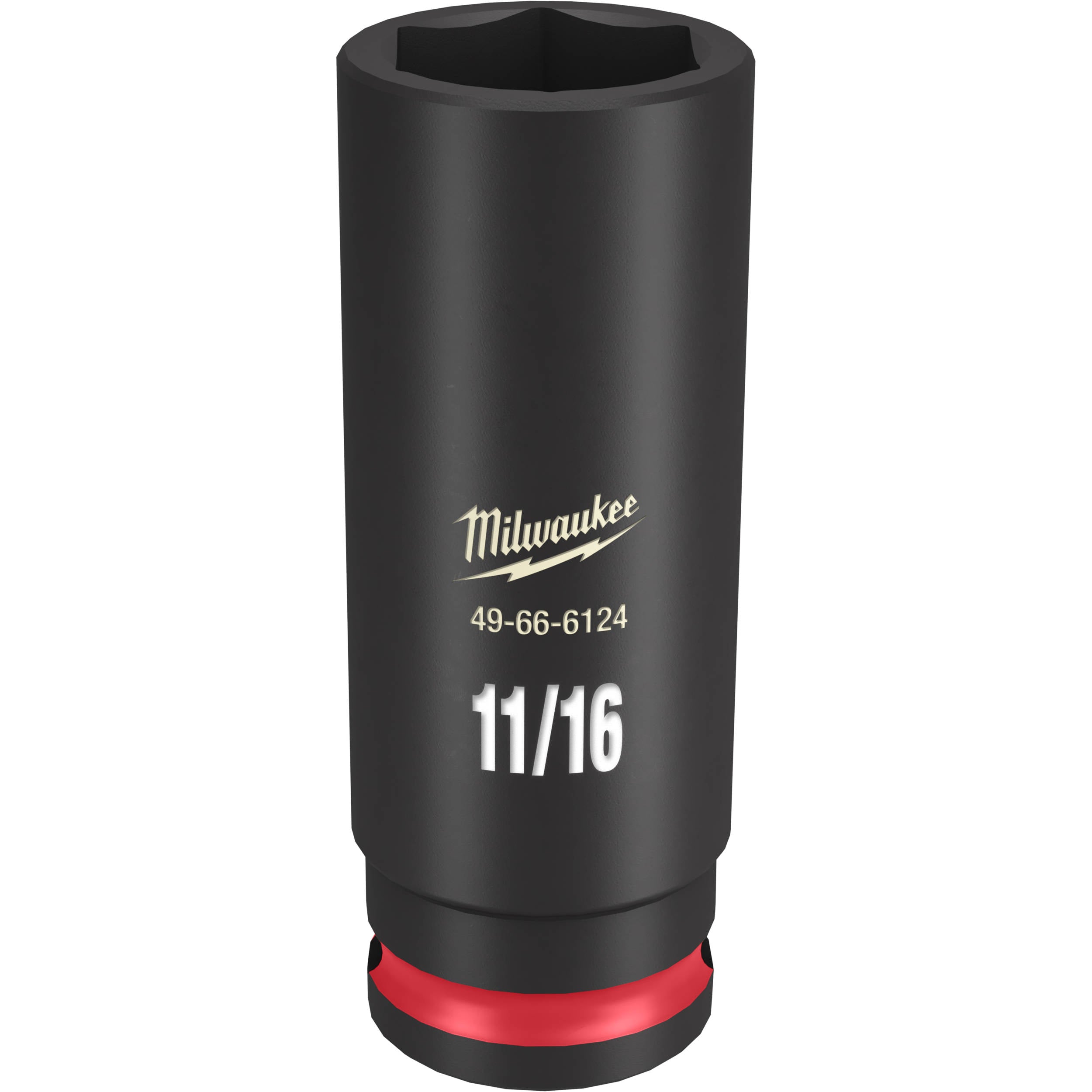 49-66-6124 Milwaukee SHOCKWAVE Impact Duty 3/8"Drive 11/16" Deep 6 Point Socket