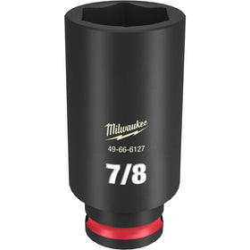 49-66-6127 Milwaukee SHOCKWAVE Impact Duty 3/8"Drive 7/8" Deep 6 Point Socket