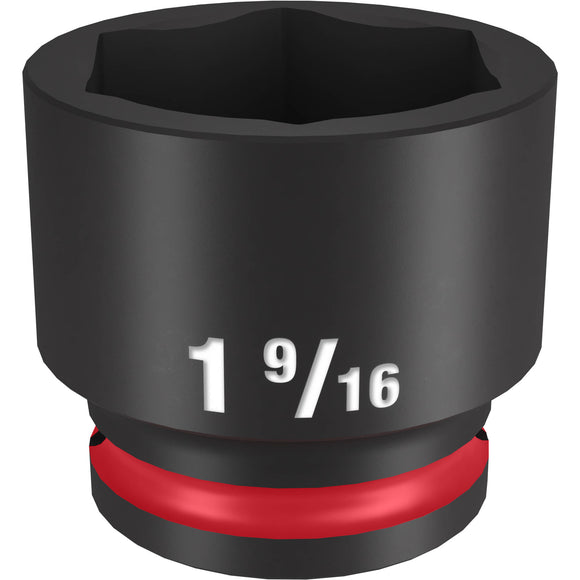 49-66-6219 Milwaukee SHOCKWAVE Impact Duty 1/2" Drive 1-9/16" 6 Point Socket
