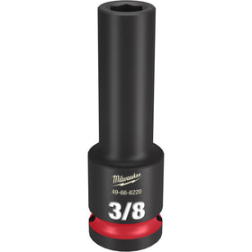 49-66-6220 Milwaukee SHOCKWAVE Impact Duty 1/2"Drive 3/8" Deep 6 Point Socket
