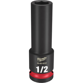 49-66-6222 Milwaukee SHOCKWAVE Impact Duty 1/2"Drive 1/2" Deep 6 Point Socket