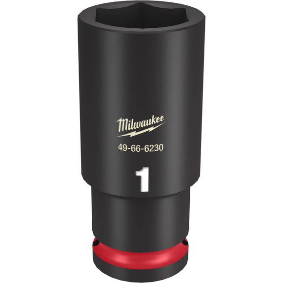 49-66-6230 Milwaukee SHOCKWAVE Impact Duty 1/2"Drive 1" Deep 6 Point Socket