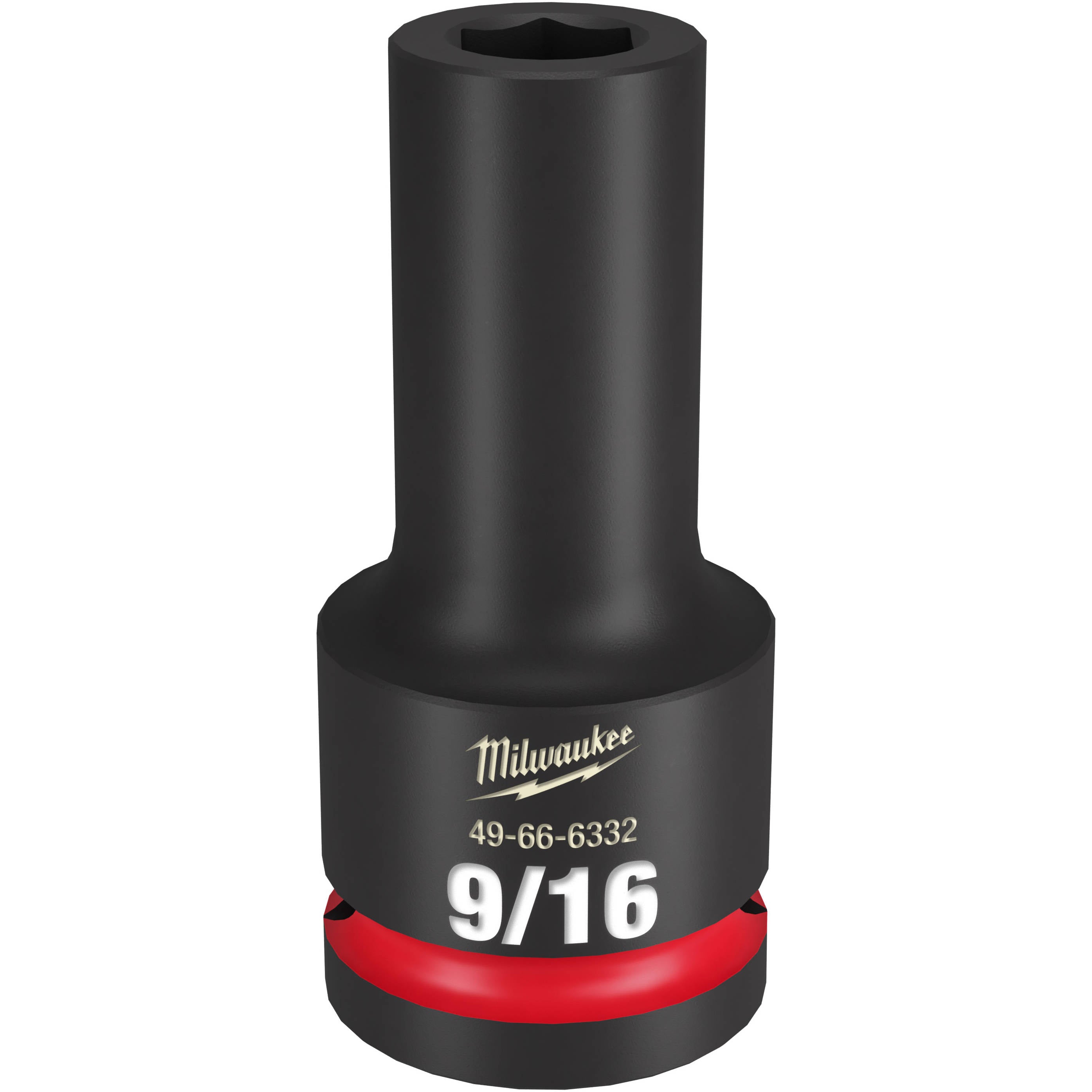 49-66-6332 Milwaukee SHOCKWAVE Impact Duty 3/4"Drive 9/16" Deep 6 Point Socket