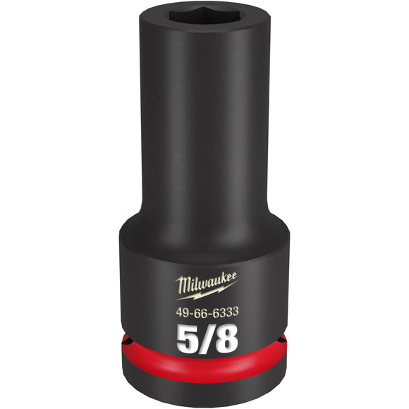 49-66-6333 Milwaukee SHOCKWAVE Impact Duty 3/4" Drive 5/8" Deep 6 Point Socket