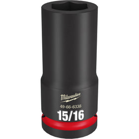 49-66-6338 Milwaukee SHOCKWAVE Impact Duty 3/4"Drive 15/16" Deep 6 Point Socket