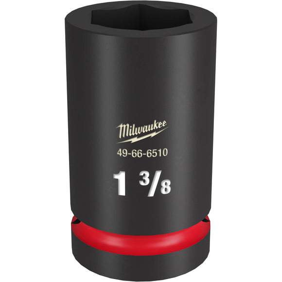 49-66-6510 Milwaukee SHOCKWAVE Impact Duty 1"Drive 1-3/8" Deep 6 Point Socket