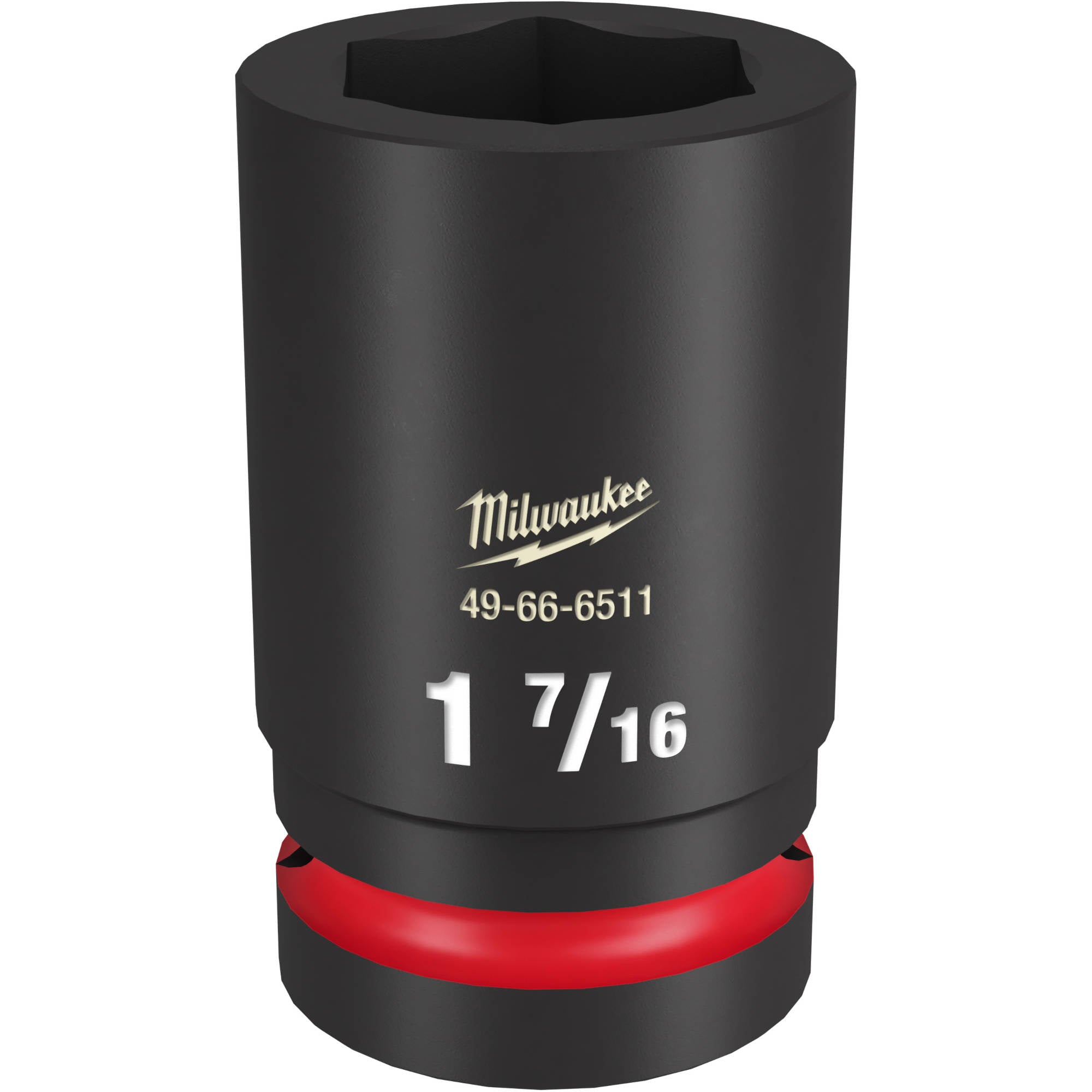 49-66-6511 Milwaukee SHOCKWAVE Impact Duty  1"Drive 1-7/16" Deep 6 Point Socket
