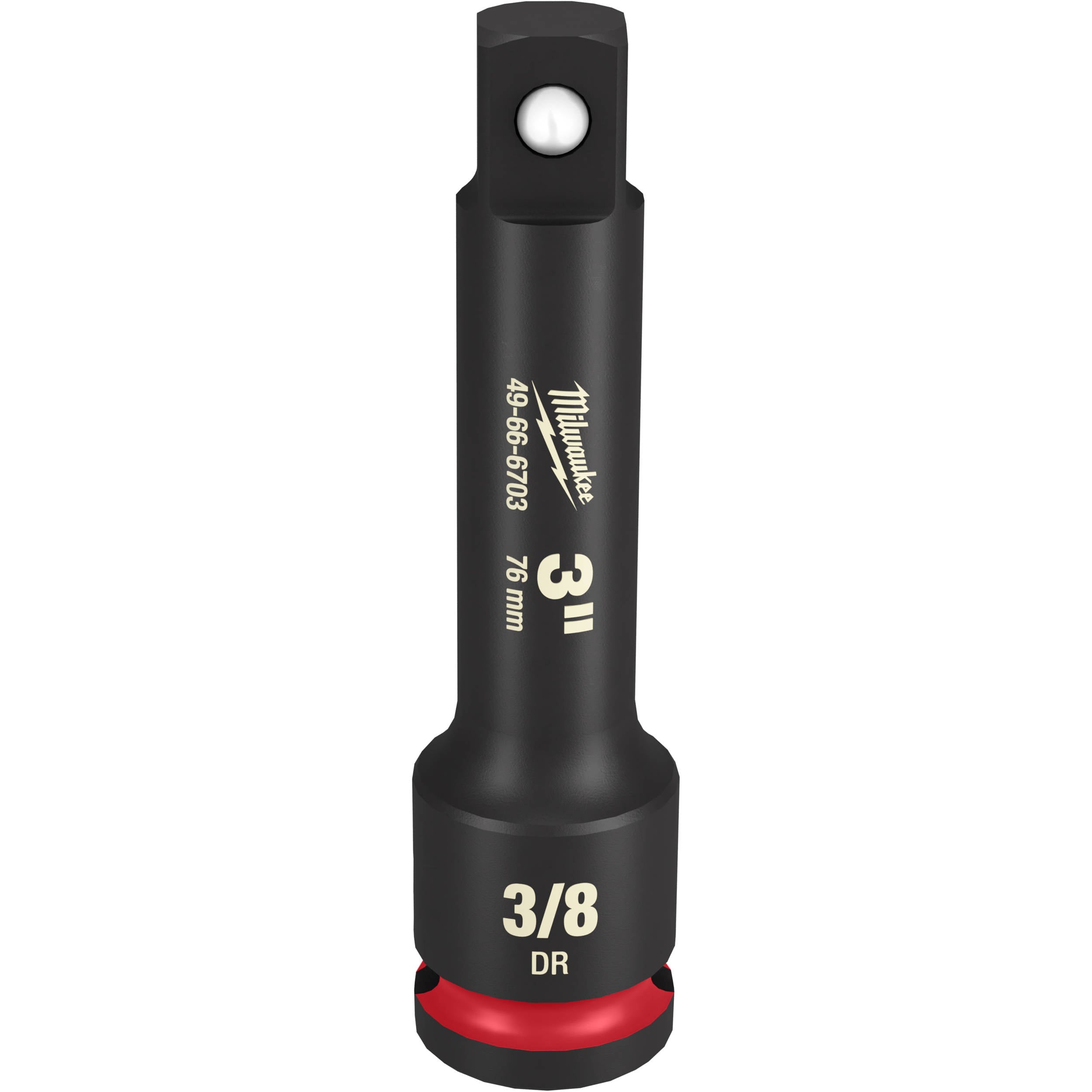 49-66-6703 Milwaukee SHOCKWAVE Impact Duty  3/8" Drive 3" Extension