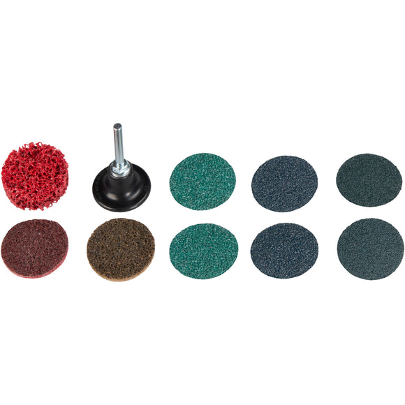 49-92-9000 Milwaukee 10-Piece Die Grinder Kit