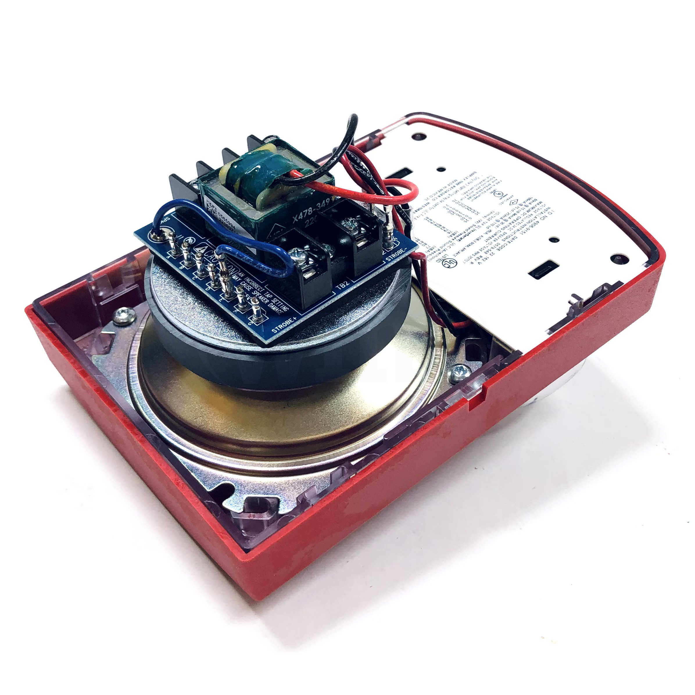 4906-9151 Simplex Wall Mount Strobe/Fire Alarm, 0743258 - 0