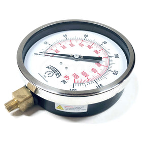 491C04 Winters Pressure Gauge, 0-160psi - 0