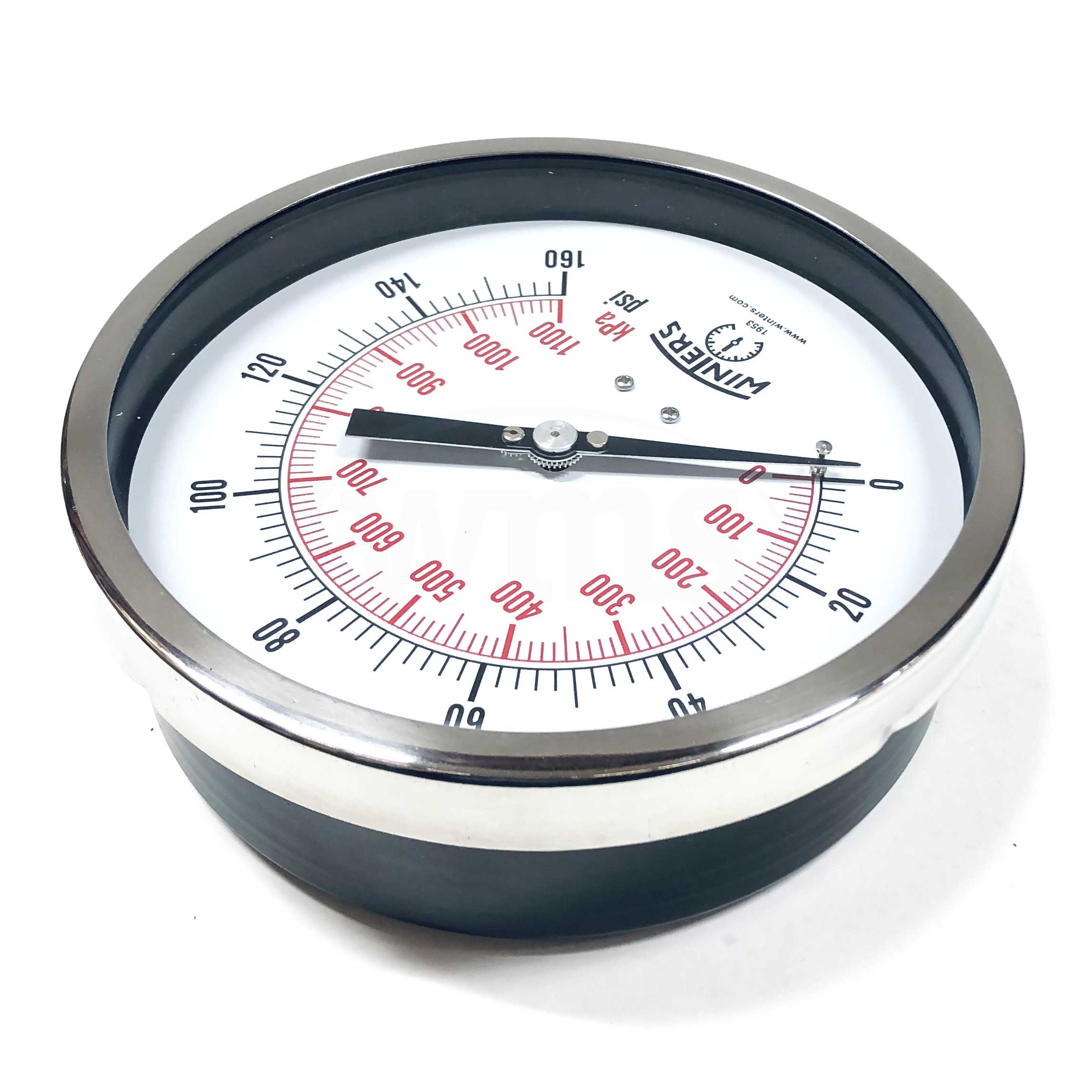 491C04 Winters Pressure Gauge, 0-160psi - 0