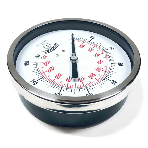 491C04 Winters Pressure Gauge, 0-160psi