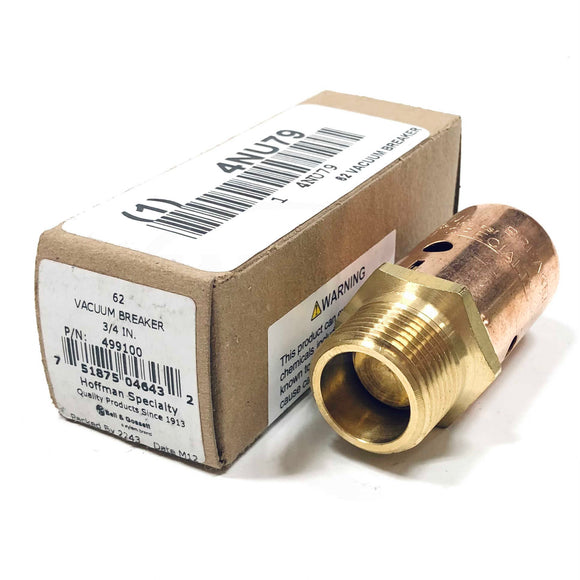 499100 Hoffman Speciality Vacuum Breaker 3/4"