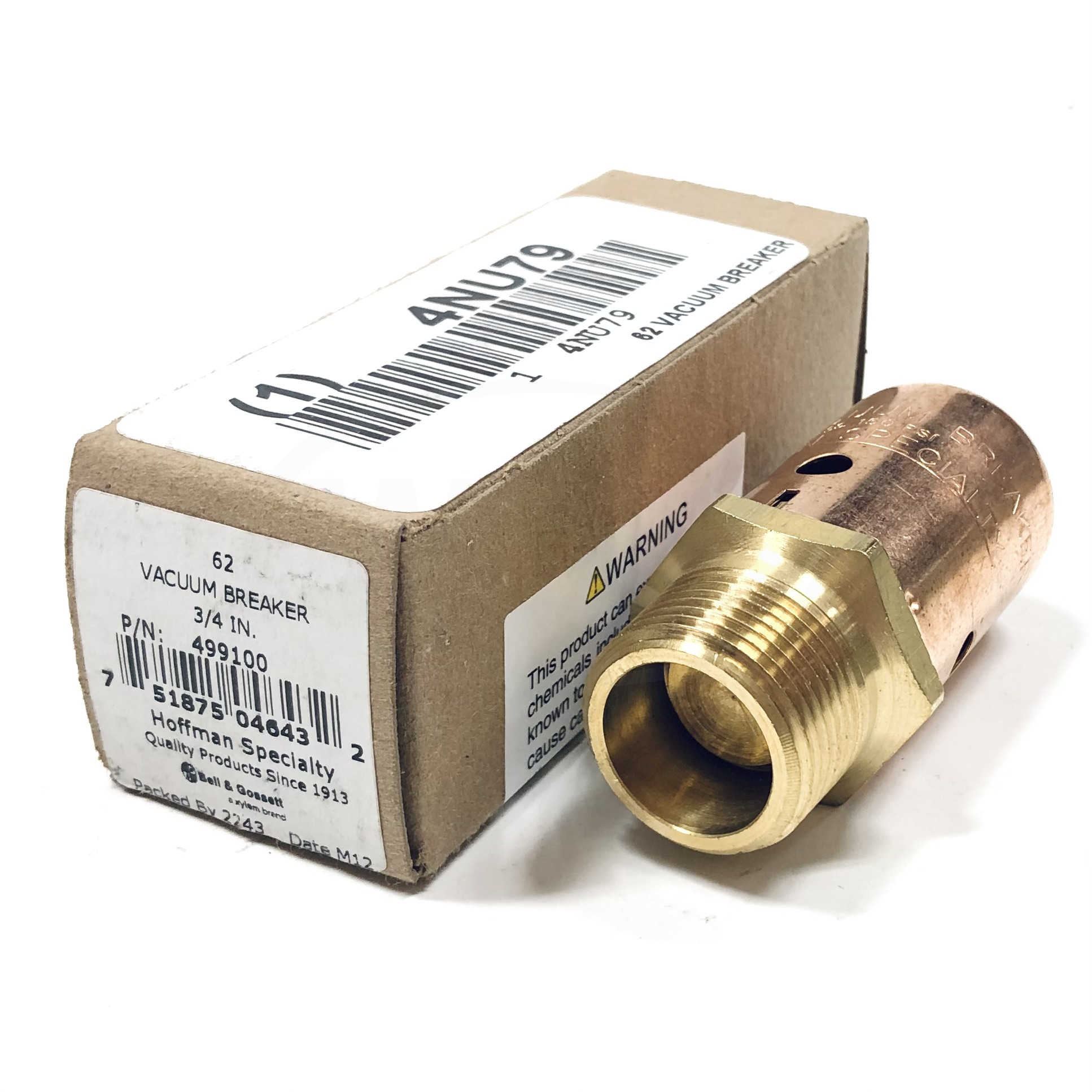 499100 Hoffman Speciality Vacuum Breaker 3/4"