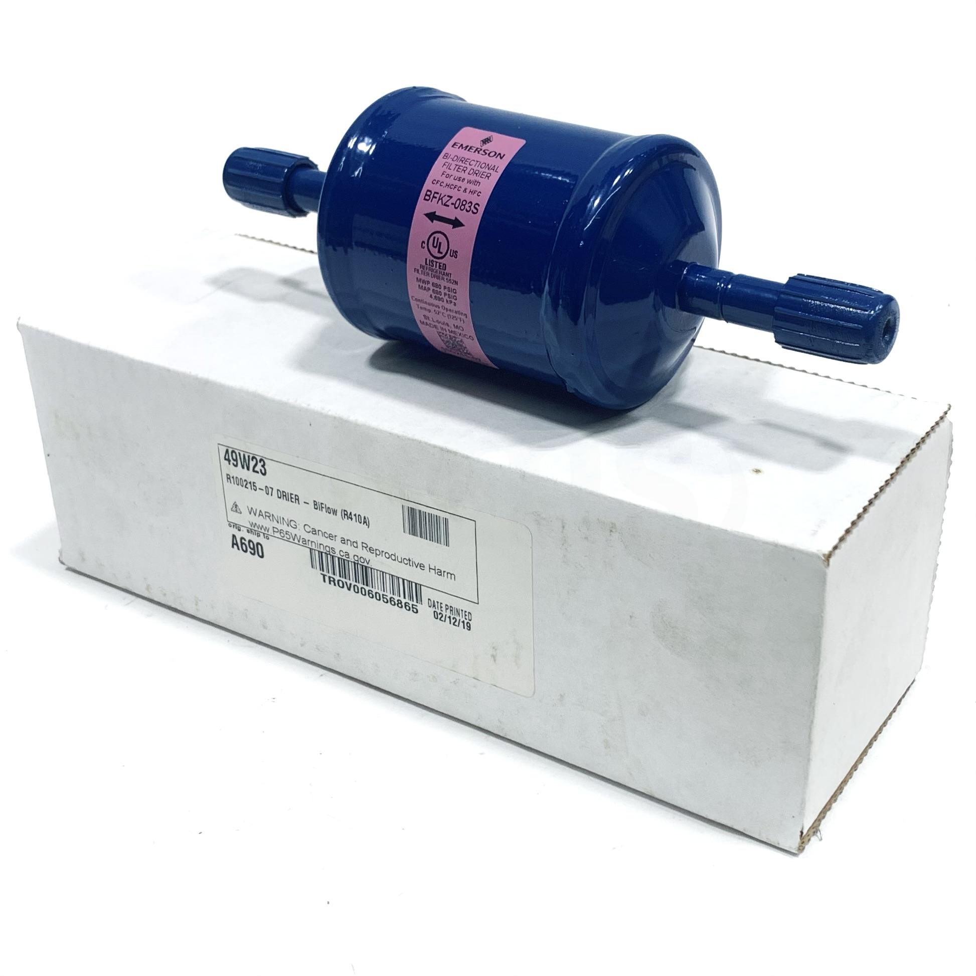 49W23 Lennox Bi-Flow Drier 8 cu in, 3/8" ODF Solder - 0