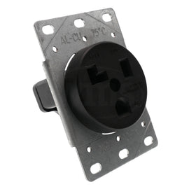 Pass & Seymour 3802 Flush Receptacle, 30 Amp, 125 VAC