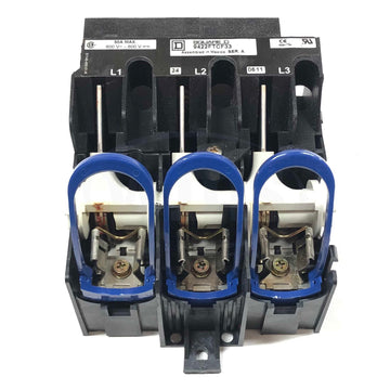 9422FTCF33 Square D Disconnect Switch Fuse Block, 600V, 30A Max