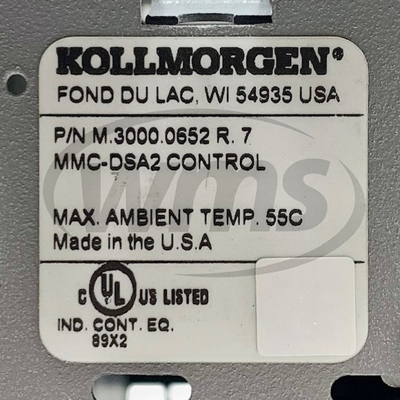 M.3000.0652R.7 Kollmorgen Control/Interface Board