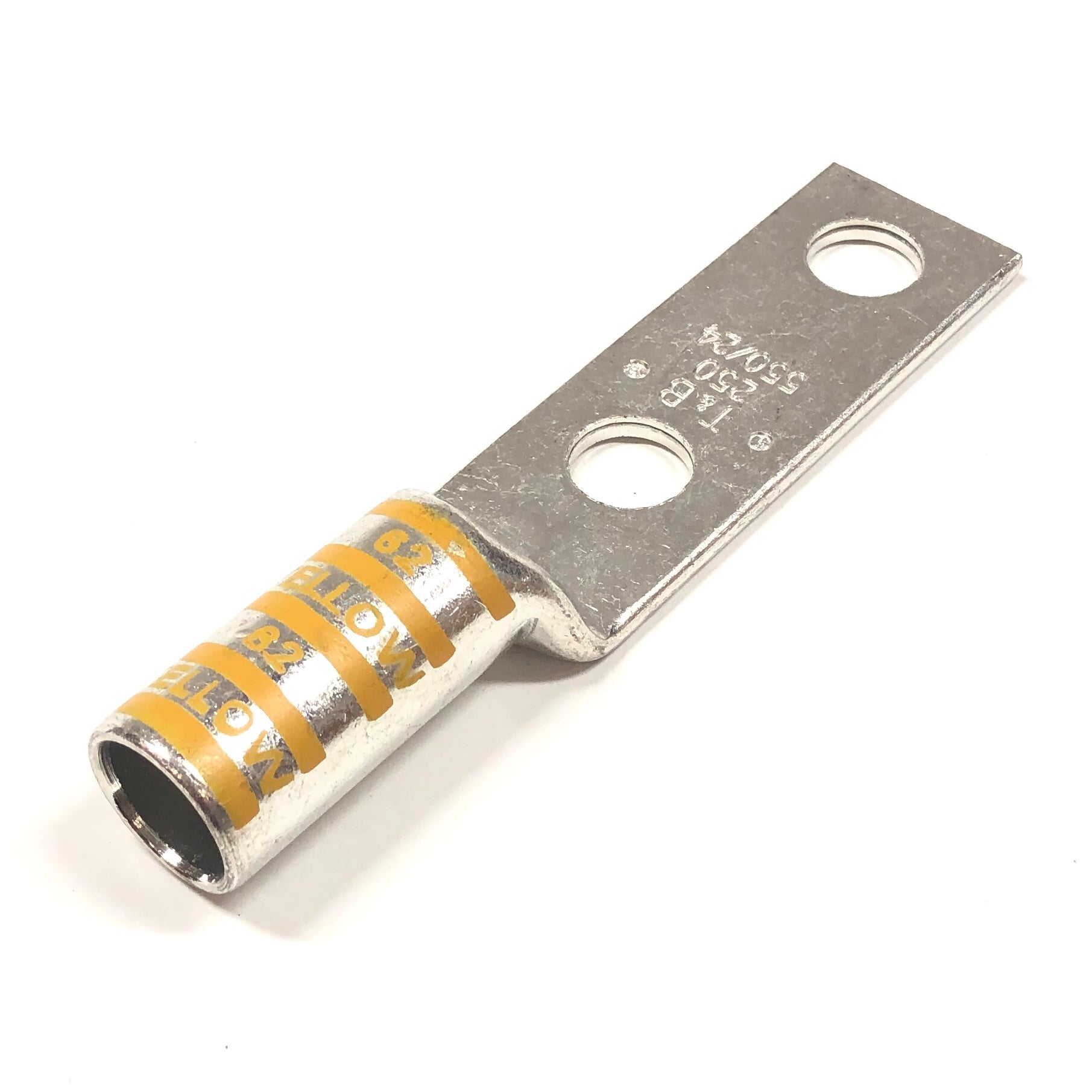 54868BE Thoms & Betts Two Hole Copper Lug Long Barrel Blind End ...