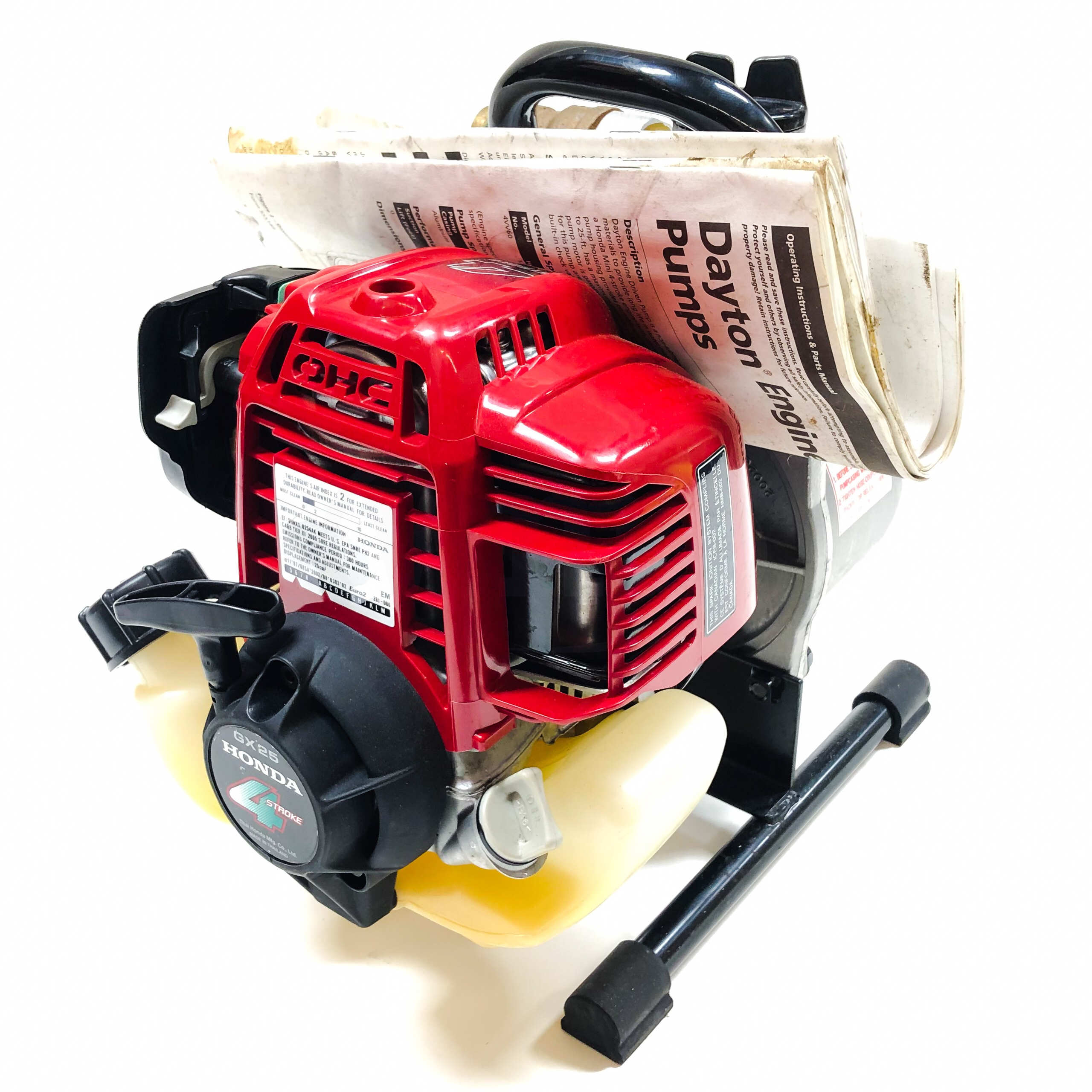 Dayton 4VV60 Aluminum 1.1HP Engine Driven Centrifugal Pump
