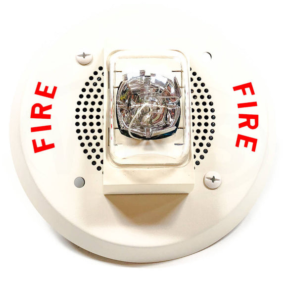 500-699739 Siemens Speaker with Strobe, Off-White, S-HP-MCS-C