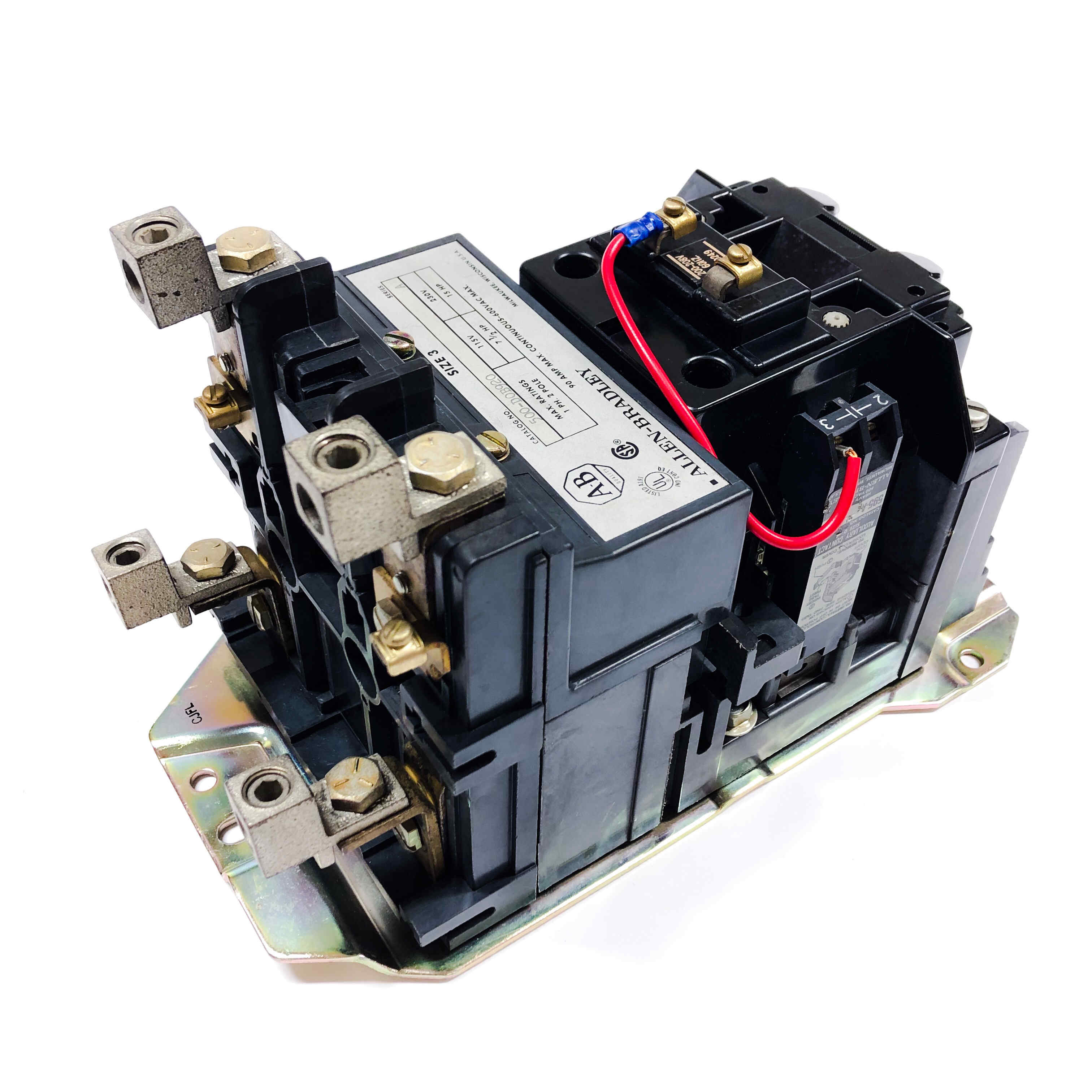 Allen-Bradley 500-DOB920 2-Pole Contactor, 90A, Size 3