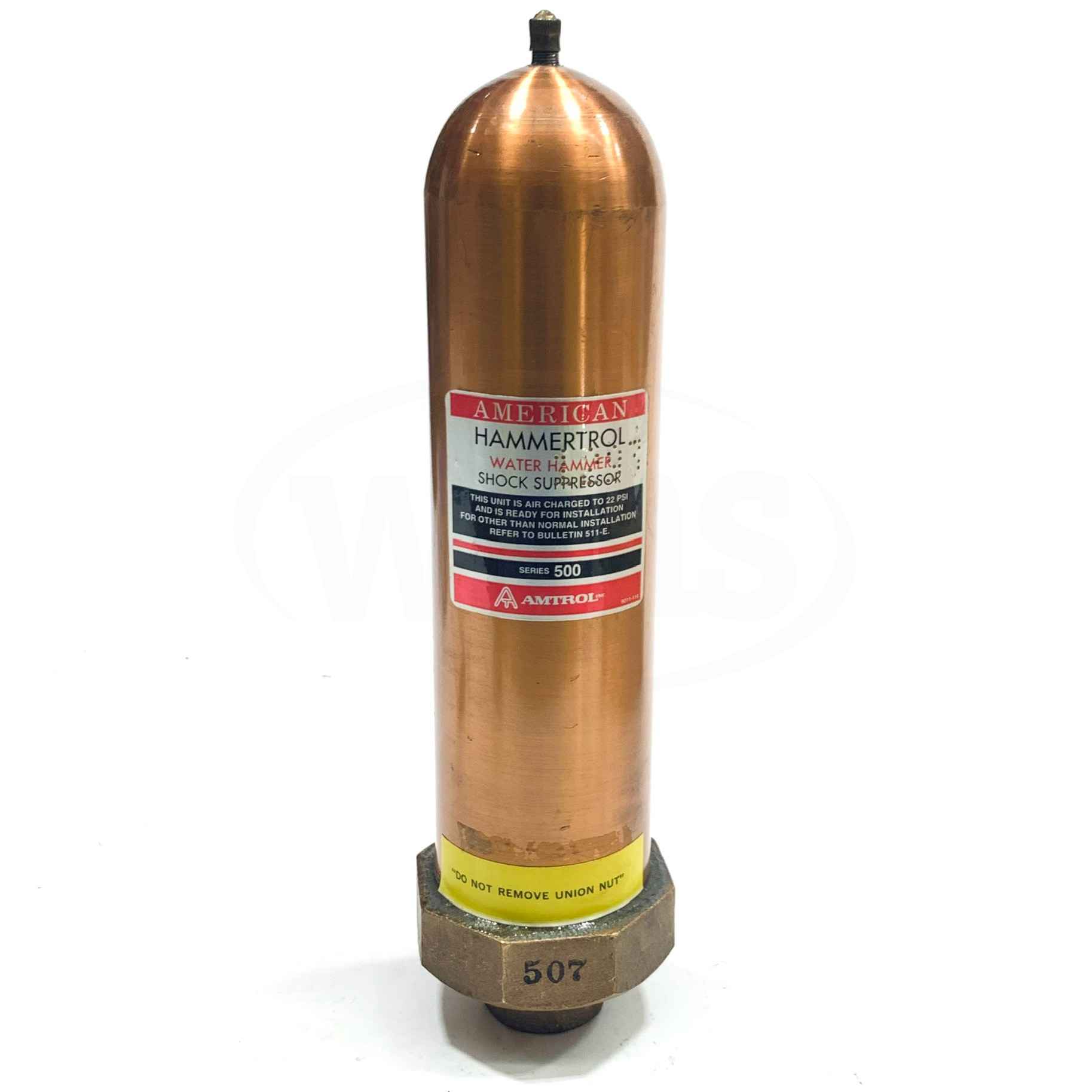 500-KI Amtrol Hammertrol Water Hammer Shock Suppressor