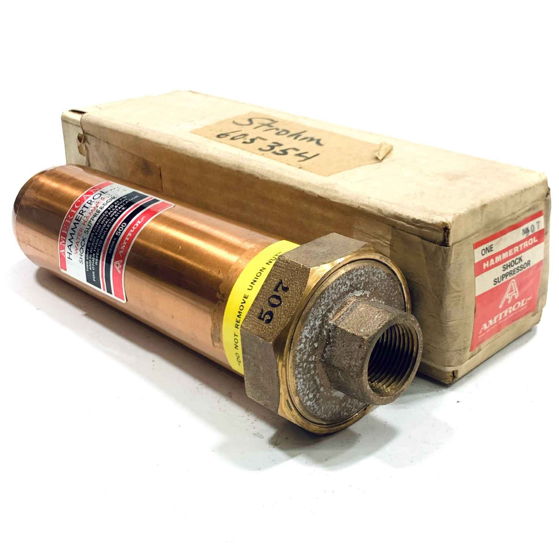 500-KI Amtrol Hammertrol Water Hammer Shock Suppressor