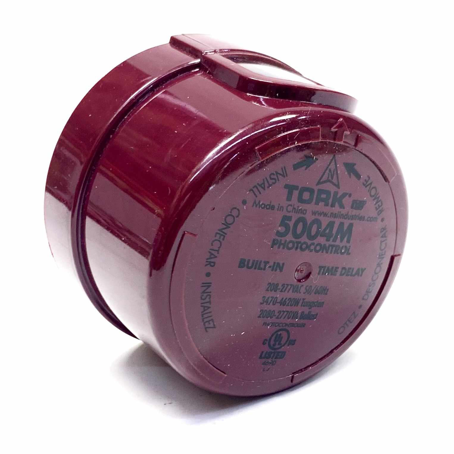 5004M Tork 208-277Vca Photocontrol, Turn-Lock Mounting Delayed Response - 0