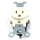 5015-A Leviton Receptacle, 2-Pole, 3-Wire, 15 A-125 V, Nema 5-15R-1