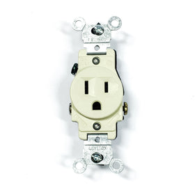 5015-I Levition Ivory Receptacle 125 Volt, 15 Amp