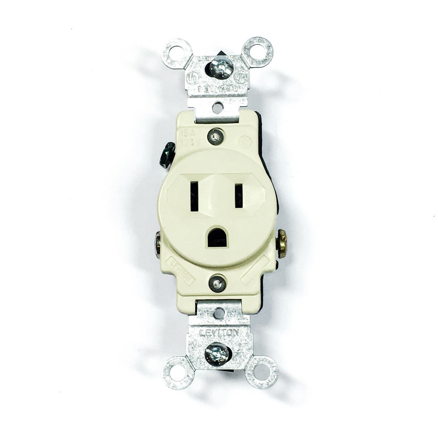 5015-I Levition Ivory Receptacle 125 Volt, 15 Amp - 0
